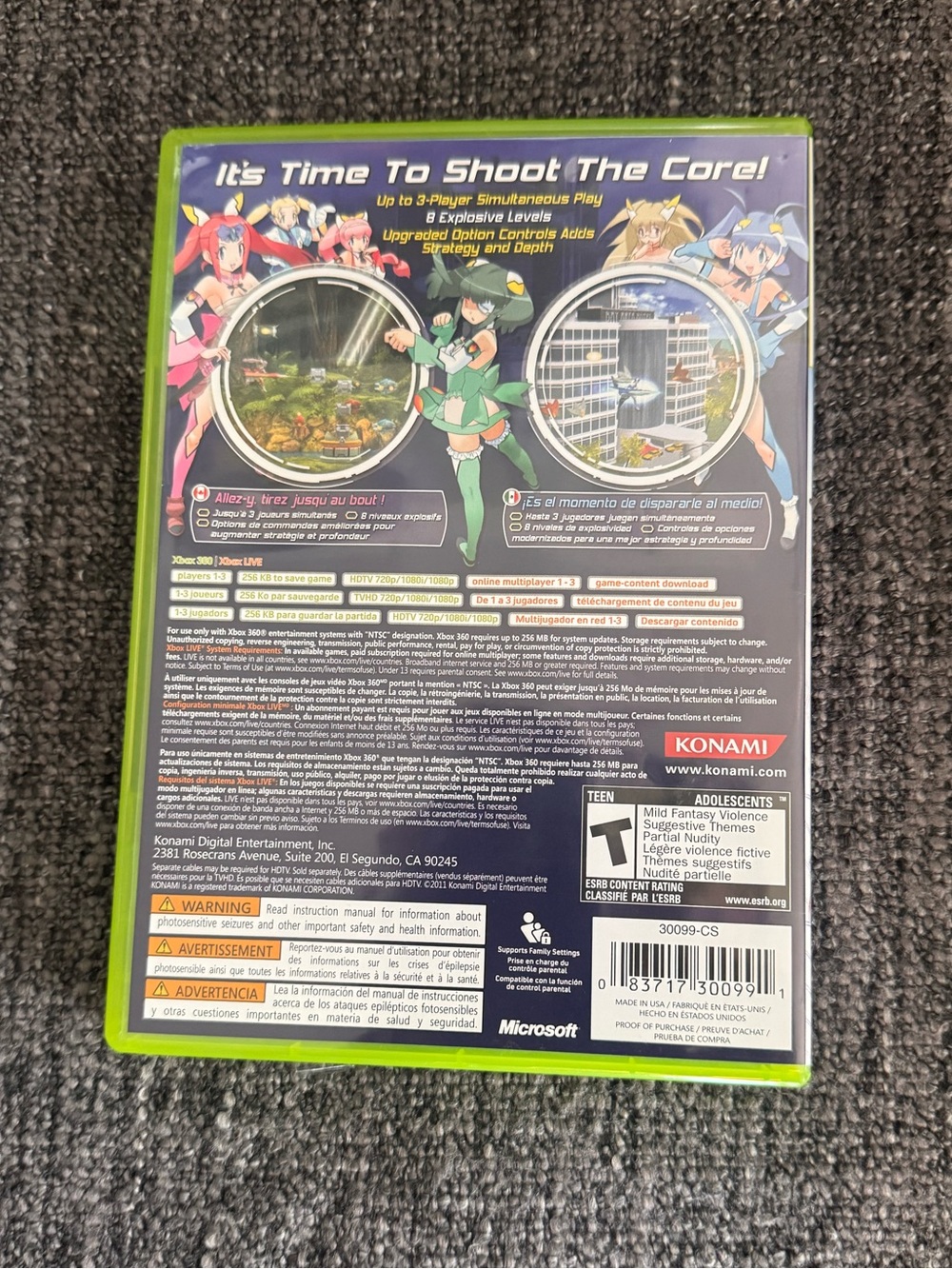 Otomedius Excellent Xbox 360 Game Complete - Picture 2 of 3